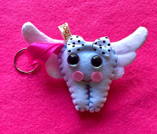 Handmade Felt Tooth Fairy Bag Tags