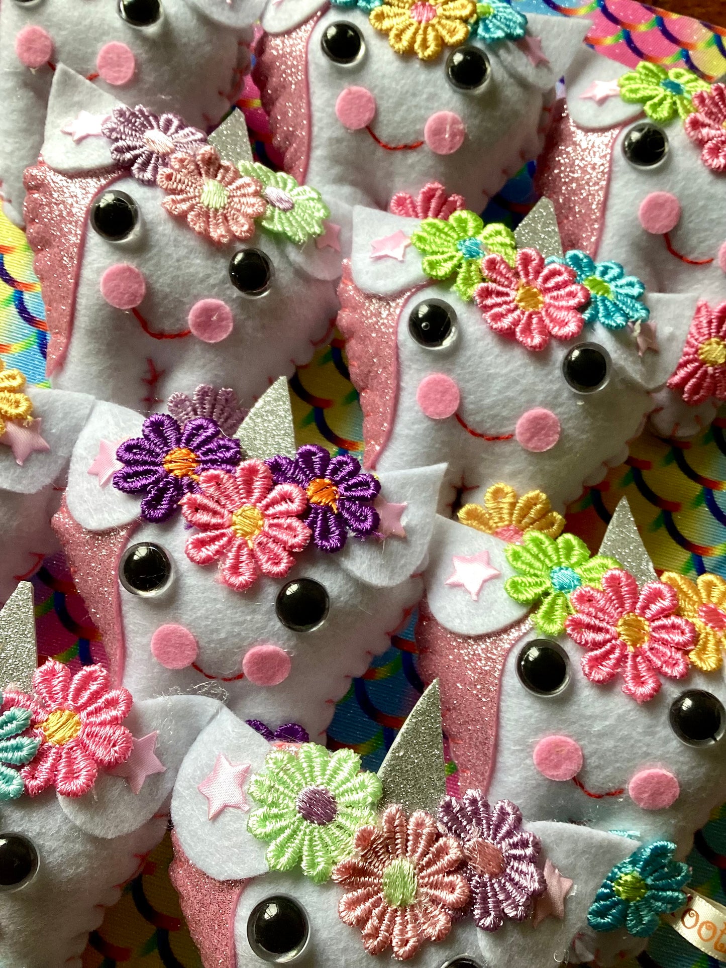 Sparkly Unicorn Tooth Fairy Pillow