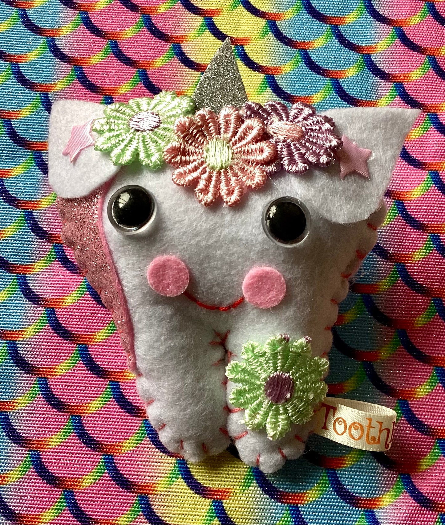 Sparkly Unicorn Tooth Fairy Pillow