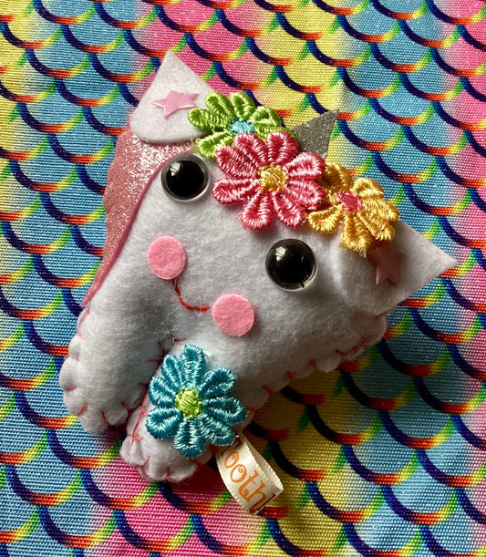 Sparkly Unicorn Tooth Fairy Pillow