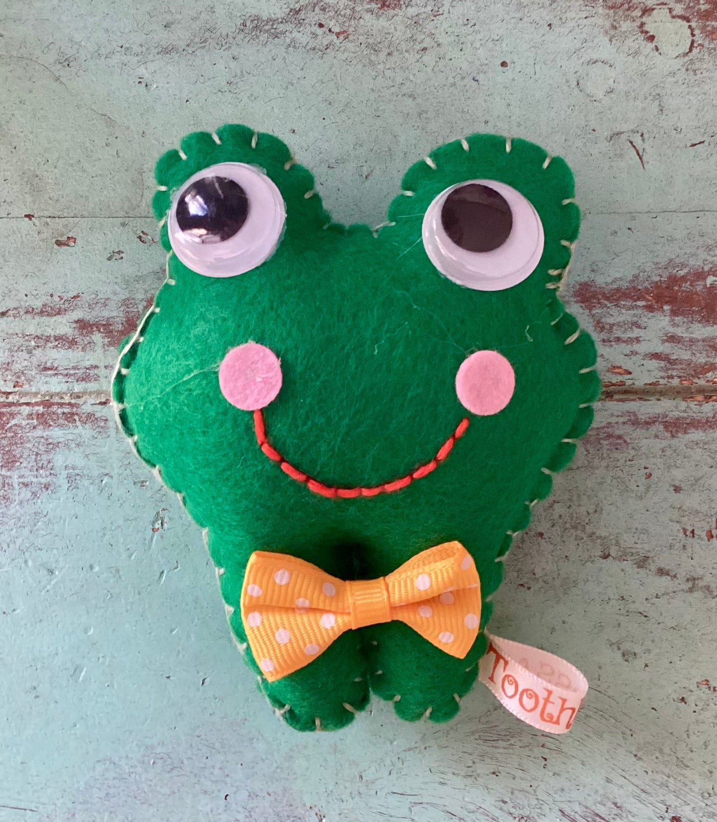 Froggy Tooth Fairy Pillow