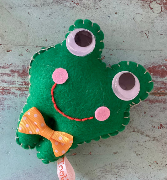 Froggy Tooth Fairy Pillow