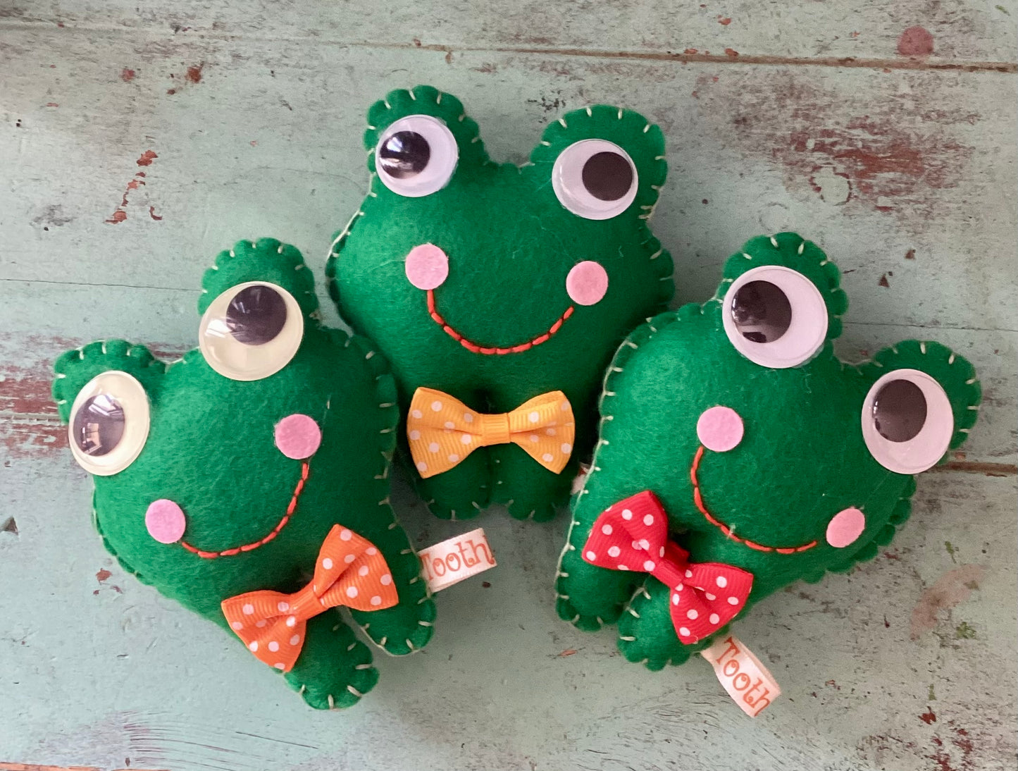 Froggy Tooth Fairy Pillow