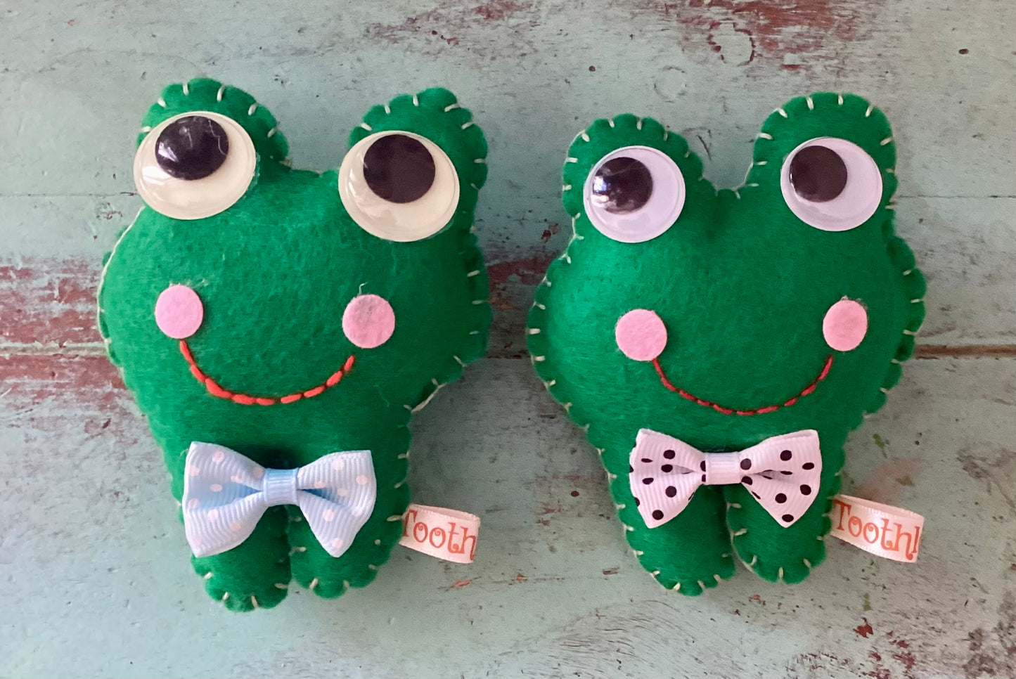 Froggy Tooth Fairy Pillow